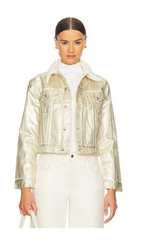 Copeland Jacket in Metallic Gold. - size L (also in M, S, XL) - SIMKHAI - Modalova