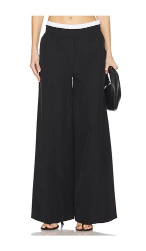 Olly Double Waistband Pant in Black. - size M (also in XS) - SIMKHAI - Modalova