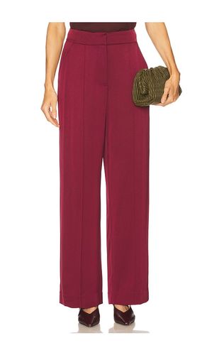 Kyra Wide Leg Pant in Burgundy. - size 0 (also in 10, 2, 4, 6, 8) - SIMKHAI - Modalova