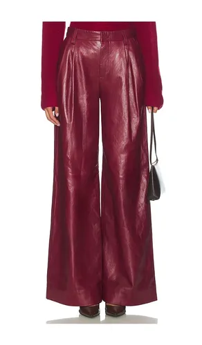Kobie Pant in Burgundy. - size 0 (also in 4) - SIMKHAI - Modalova