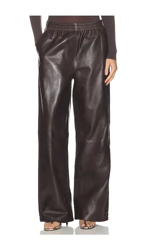 Corrine Pull On Pants in Chocolate. - size XS (also in S, M, L) - SIMKHAI - Modalova