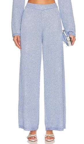 Orissa Straight Leg Pant in Baby Blue. - size L (also in M, S) - SIMKHAI - Modalova