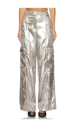 Beatriz Wide Leg Cargo Pant in Metallic . - size 0 (also in 00, 2, 4, 6) - SIMKHAI - Modalova