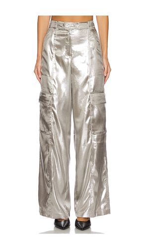 Beatriz Wide Leg Cargo Pant in Metallic . - size 0 (also in 2) - SIMKHAI - Modalova