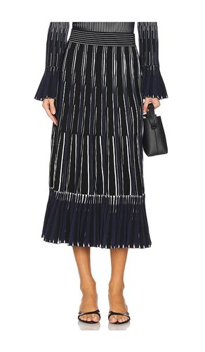 Emerie Midi Skirt in Navy. - size L (also in M, XS) - SIMKHAI - Modalova