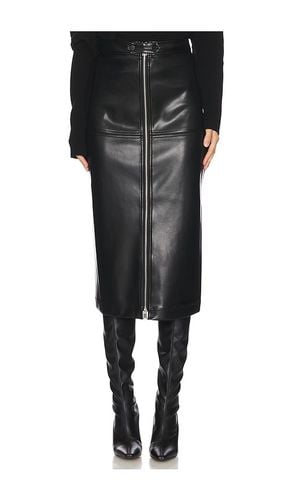 Bianca Faux Leather Midi Skirt in . - size L (also in M, S, XS) - SIMKHAI - Modalova