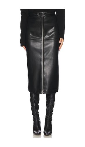 Bianca Faux Leather Midi Skirt in . Size M - SIMKHAI - Modalova