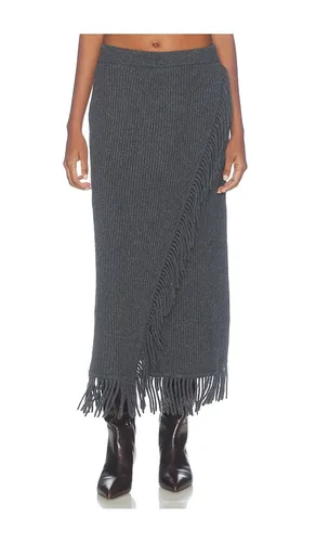 Casey Midi Skirt in Charcoal. - size S (also in M, L) - SIMKHAI - Modalova