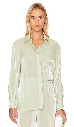 Camisa botones jolene en color verde salvia talla M en - Sage. Talla M (también en S) - SIMKHAI - Modalova