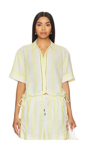 Keston Button Down Shirt in Lemon. - size 0 (also in 10, 2, 4, 6, 8) - SIMKHAI - Modalova