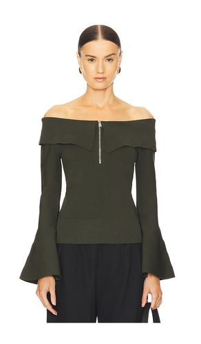 Rebecka Off Shoulder Top in Green. - size L (also in M, S, XS) - SIMKHAI - Modalova