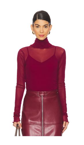 Velora Bodysuit in Burgundy. - size M (also in S, XS) - SIMKHAI - Modalova