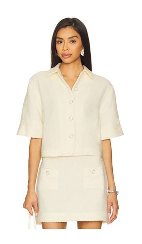 Khloe Short Sleeve Button Down Top in . - size L (also in M, S, XS) - SIMKHAI - Modalova