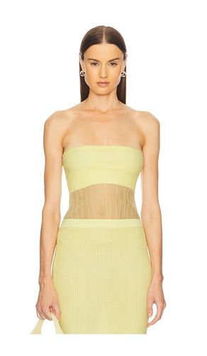 Emberly Tube Top in Lemon. - size L (also in M, S) - SIMKHAI - Modalova