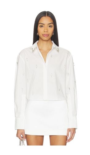 Renata Embellished Button Down Shirt in . Size S. Also in M - SIMKHAI - Modalova