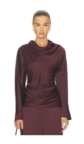 Victoria Long Sleeve Draped Top in . Taglia 0. Also in 2, 4 - SIMKHAI - Modalova