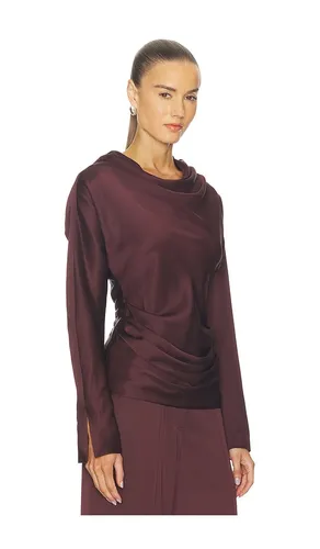 Victoria Long Sleeve Draped Top in . Size 0. Also in 2, 4 - SIMKHAI - Modalova