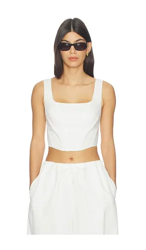 Clio Cotton Bustier Top in . Size 4. Also in 6, 8, 10 - SIMKHAI - Modalova