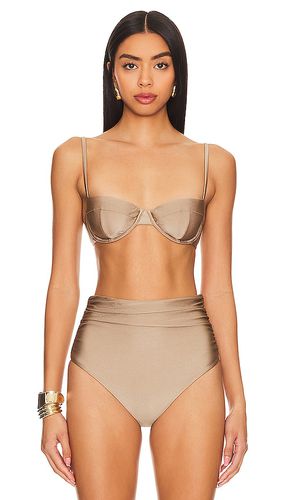 Constantine Bikini Top in Tan. - size S (also in XS) - SIMKHAI - Modalova