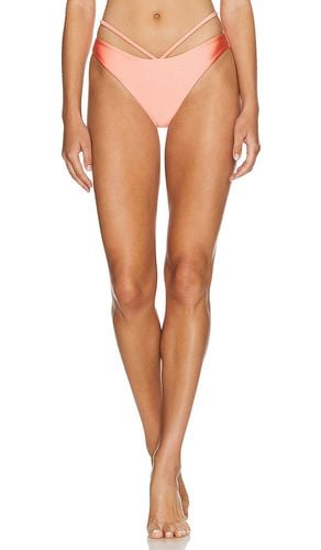 Emmalynn Strappy Bikini Bottom in Pink. - size M (also in S, XS) - SIMKHAI - Modalova