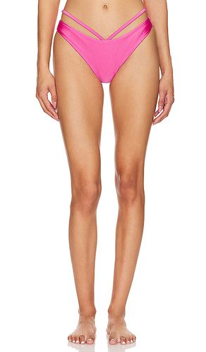 Emmalynn Strappy Bikini Bottom in Pink. - size L (also in M, S, XS) - SIMKHAI - Modalova