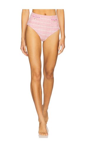 Diana High Waisted Bikini Bottom in Pink. - size L (also in M, S, XS) - SIMKHAI - Modalova