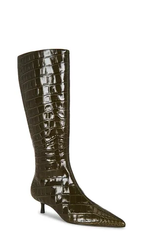 Janine Knee High Boot in Army. - size 37 (also in 39, 40) - SIMKHAI - Modalova