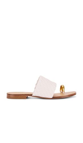 Ariana Woven Leather Sandal With Metal Toe Ring in . - size 36 (also in 37, 38, 39, 40, 41) - SIMKHAI - Modalova