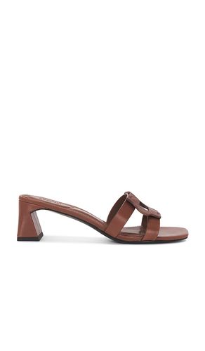 Monogram Block Heel in Brown. - size 38 (also in 40) - SIMKHAI - Modalova