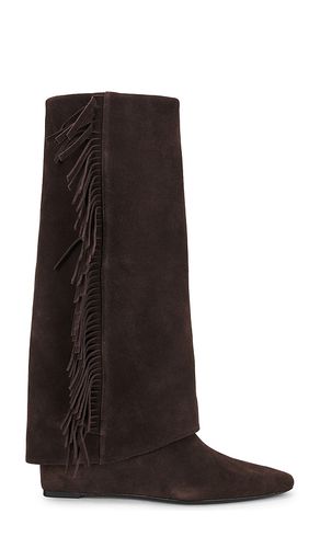 Quinn Fringe Boot in Chocolate. - size 36 (also in 37, 38, 39, 40) - SIMKHAI - Modalova