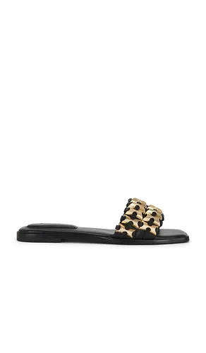 Faye Beaded Leather Flat Slide in . Size 37. Also in 38 - SIMKHAI - Modalova