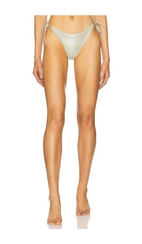 Lilah Bikini Bottom in Metallic Neutral. - size L (also in S, XL, XS) - JADE SWIM - Modalova