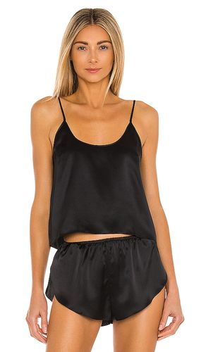 Celine Silk Cami in Black. - size M (also in S, XS) - Journelle - Modalova