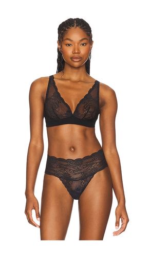 Sapna Plunge Bralette in Black. - size M (also in S, XS) - Journelle - Modalova