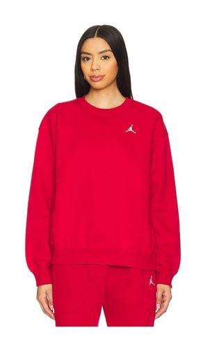 Brooklyn Fleece Crewneck Sweatshirt in Red. - size L (also in M, S, XL, XS) - Jordan - Modalova