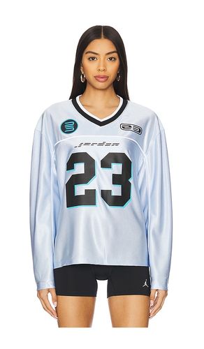 Long Sleeve Jersey Top in Baby Blue. - size M (also in S) - Jordan - Modalova