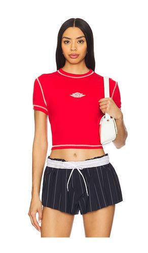 Cropped Tee in Red. - size S (also in XS) - Jordan - Modalova