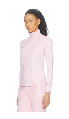 Kelly Quarter-zip Baselayer Top in Pink. - size L (also in M, S, XS) - JORDE - Modalova