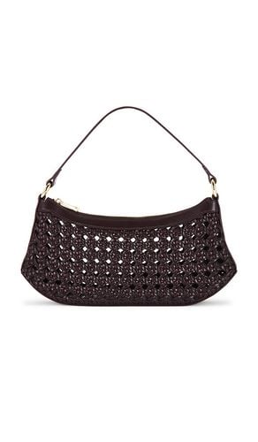 Lily Woven Shoulder Bag in Brown - JW PEI - Modalova