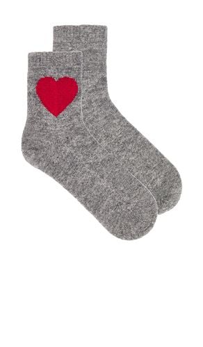 JUMPER 1234 Heart Socks in Grey - JUMPER 1234 - Modalova