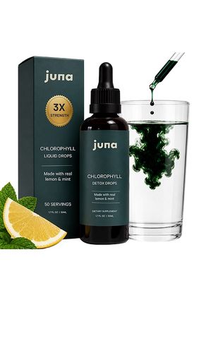 Complemento detox chlorophyll drops en color belleza: na talla all - juna - Modalova