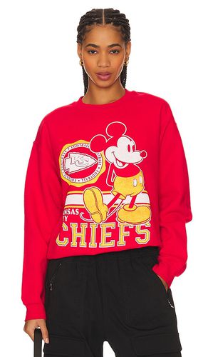 Chiefs Mickey Crewneck in . Size M, XL/1X - Junk Food - Modalova