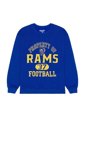 Rams Property Crew Fleece Sweatshirt in Blue. - size L (also in M, S, XL/1X, XS) - Junk Food - Modalova