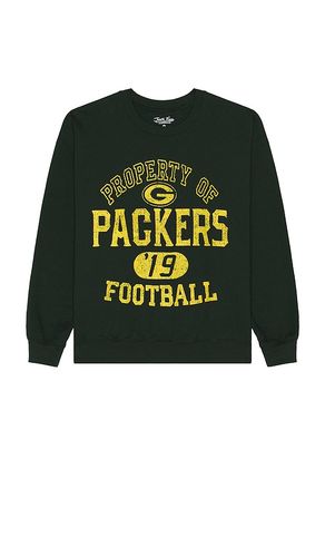 Packers Property Crew Fleece Sweatshirt in Royal. - size L (also in M, S, XL/1X, XS) - Junk Food - Modalova