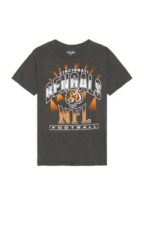 Bengals Chrome Vintage Tee in Charcoal. - size L (also in M, S) - Junk Food - Modalova