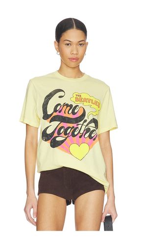 The Beatles Come Together Tee in Yellow. - size L (also in M, S, XL/1X) - Junk Food - Modalova