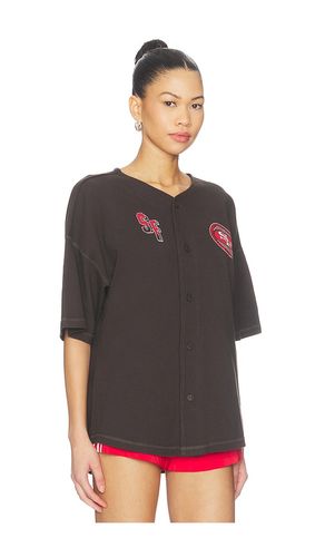 Ers Baseball Jersey in Black. - size L (also in M, XL/1X) - Junk Food - Modalova