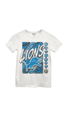 Kids Lions Shift Tee in White. - size L (also in M, S, XS) - Junk Food - Modalova