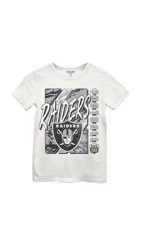 Kids Raiders Shift Tee in White. - size L (also in M, S, XS) - Junk Food - Modalova