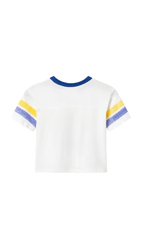 Kids NFL Rams Striped Yoke Ringer Tee in . Taglia L. Also in M, S, XS - Junk Food - Modalova